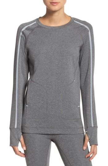 Women's Lndr Highway Reflective Pullover - Grey