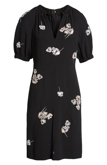 Women's Lewit Floral Embellished Dress - Black