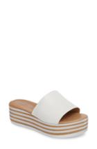 Women's Sheridan Mia Reesa Platform Slide Sandal Eu - White