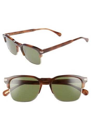 Men's Raen Wiley A 53mm Polarized Sunglasses - Brindle Tortoise