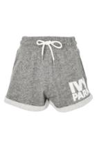 Women's Ivy Park Chenille Logo Shorts - Grey