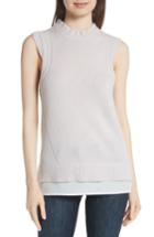 Women's Brochu Walker Iva Layered Sweater Tank - Pink