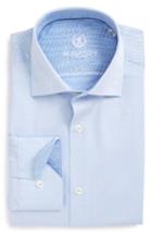 Men's Bugatchi Trim Fit Solid Dress Shirt .5 - Blue