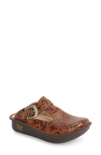 Women's Alegria 'classic' Clog Us / 40eu - Brown