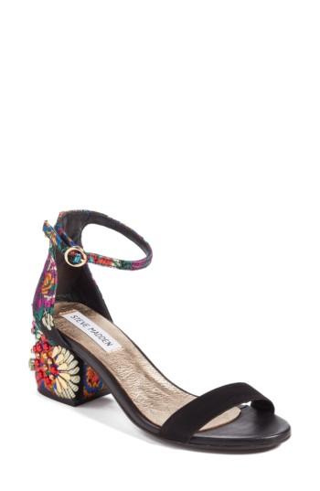 Women's Steve Madden Inca Sandal .5 M - Black
