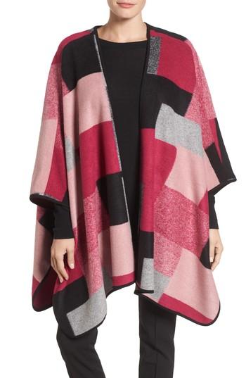 Women's Chaus Geometric Wool-blend Poncho