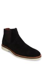 Men's Steve Madden Saine Suede Chelsea Boot .5 M - Black