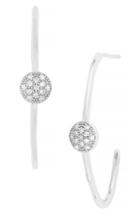 Women's Carriere Diamond Pave Circle Hoop Earrings (nordstrom Exclusive)