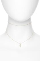 Women's Mikimoto Sea Of Beauty Diamond & Keshi Pearl Multistrand Choker