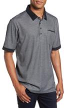 Men's Travis Mathew K-lew Pique Polo, Size - Black