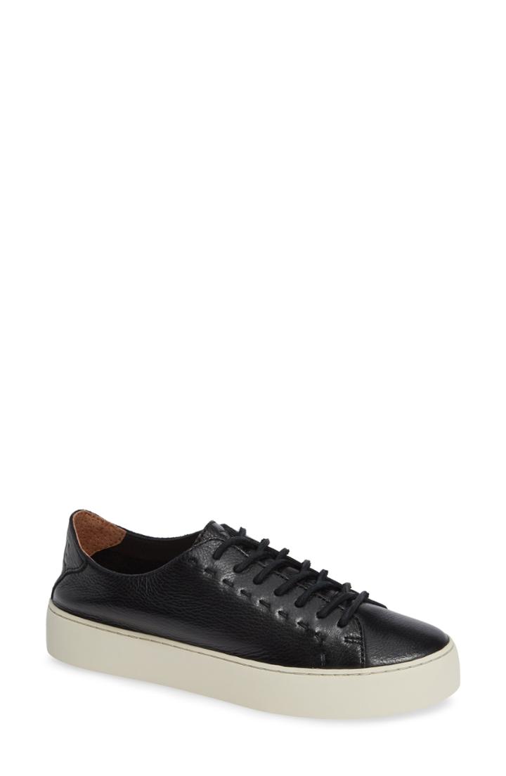 Women's Frye Lena Low Top Sneaker M - Black