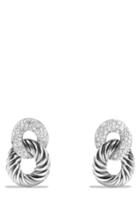 Women's David Yurman 'belmont Curb Link' Drop Earrings With Diamonds