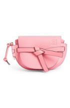 Loewe Small Gate Leather Crossbody Bag - Pink