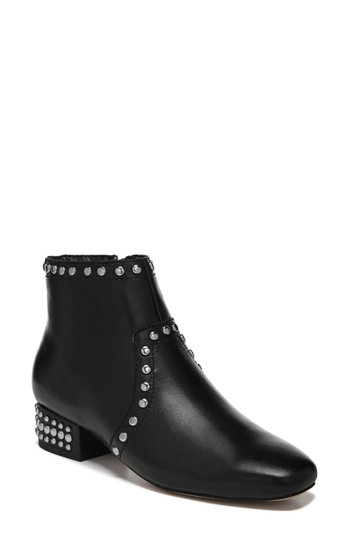 Women's Sam Edelman Lorin Studded Bootie .5 M - Black
