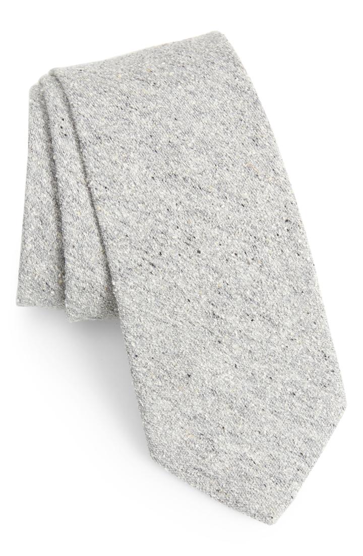 Men's Bonobos Sterling Solid Silk Tie