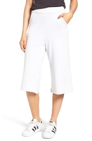Women's Frank & Eileen Tee Lab Knit Gauchos - White