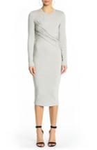 Women's Kendall + Kylie Long Sleeve Twist Dress