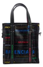 Balenciaga Extra Extra Small Bazar Leather Shopper - Black