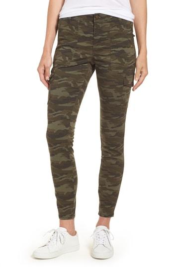 Petite Women's Caslon Utility Pants P - Green