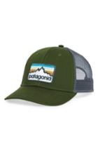 Men's Patagonia Logo Badge Trucker Hat - Green