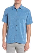 Men's Kahala Holo Holo Regular Fit Print Sport Shirt - Blue