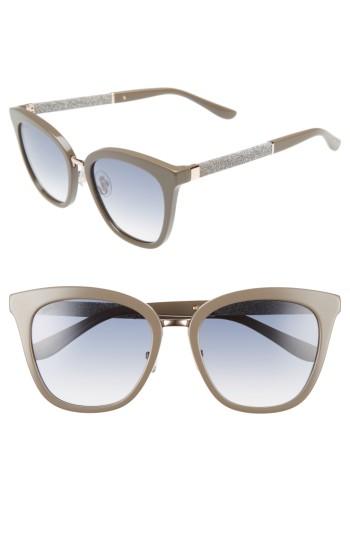 Women's Jimmy Choo Fabry 53mm Sunglasses - Grey