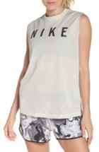 Women's Nike Sportswear Women's Dry Mesh Muscle Tank - Beige