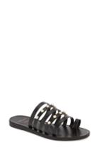 Women's Black Suede Studio Julie Strappy Sandal