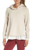 Women's Kate Spade New York Ruffle Hoodie - Beige