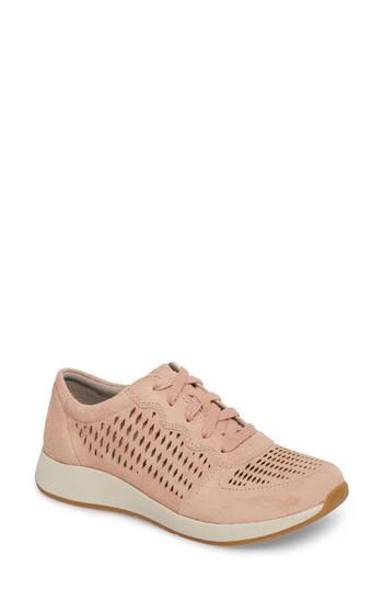 Women's Dansko Charlie Perforated Sneaker .5-8us / 38eu M - Red