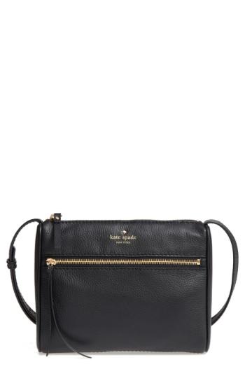 Kate Spade New York Young Lane - Cayli Leather Crossbody Bag - Black