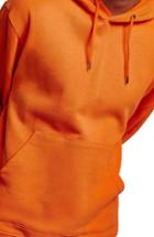 Men's Topman Hoodie, Size - Orange