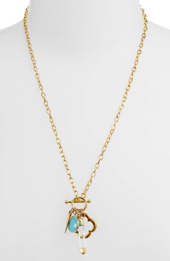 Women's Elise M. Flapper Multi Charm Necklace