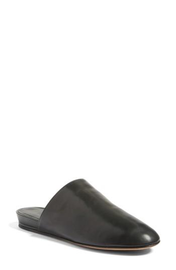 Women's Vince Oren Loafer Mule .5 M - Black