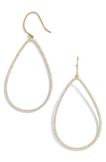 Women's Baublebar Everyday Fine Fishhook Crystal Teardrop Earrings