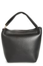 Victoria Beckham Tissue Pouch Leather Bag - Black