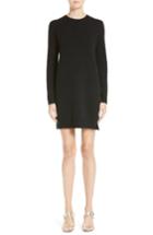 Women's Marc Jacobs Zipper Detail Wool Dress - Black