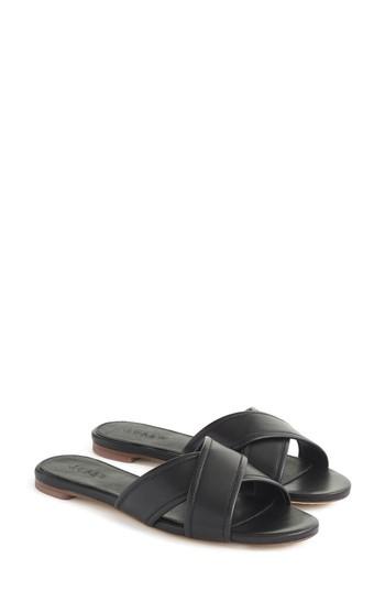 Women's J.crew Cora Slide Sandal M - Black