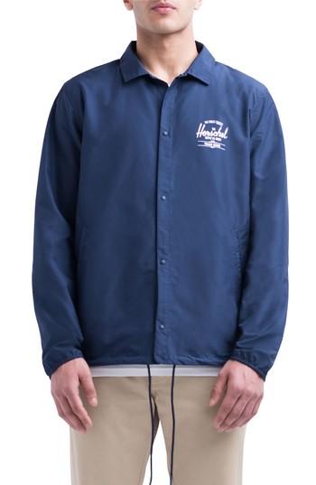 Men's Herschel Supply Co. Voyage Coach's Jacket - Beige