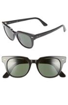 Women's Ray-ban Meteor 50mm Wayfarer Sunglasses - Black Solid
