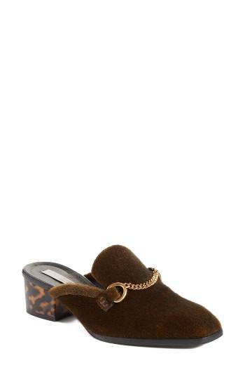 Women's Stella Mccartney Chain Loafer Mule Us / 36eu - Brown