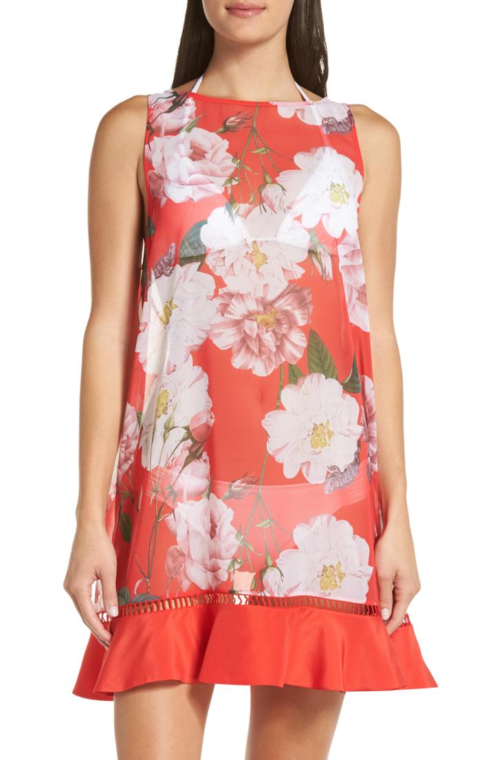 Women's Ted Baker London Ceskier Iguazu Cover-up Dress