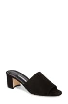Women's Manolo Blahnik Rapallato Slide Sandal Us / 35eu - Black