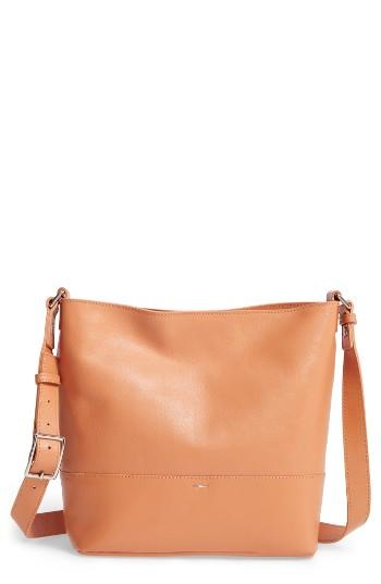 Shinola Small Relaxed Leather Hobo Bag - Brown