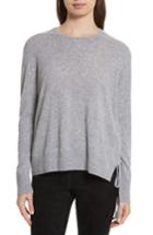 Women's Vince Side Tie Cashmere Sweater - Grey