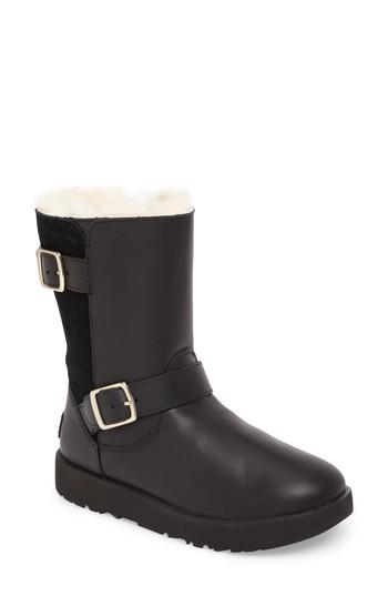 Women's Ugg Breida Waterproof Boot .5 M - Black