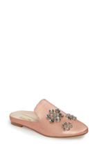 Women's Louise Et Cie Felix Ii Crystal Flower Loafer Mule .5 M - Pink