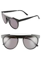 Men's Smoke X Mirrors Atomic 52mm Sunglasses - Black/ White/ Grey