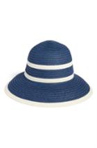 Women's Echo Bondi Straw Cloche Hat - Blue