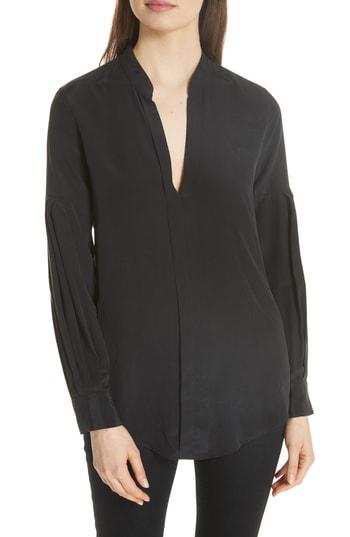 Women's Equipment Estella Silk Blouse - Black